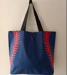 Bolsa ao ar livre Baseball Baseball Bolsas de Costura 5 Cores 16.5 * 12.6 * 3.5inch Malha MANHO BOLSO DE OMBRO CORTO CORTADO BOLSA DE TOTE BOLSA PRAIA DE Viagens