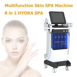 8 in 1 Microdermabrasion facial machine hydro care galvanica facial instrument for skin hydration extraction and firming with BIO Photon