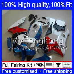 Injeção de OEM para Honda CBR 600RR 600 RR CBR600F5 CBR600 RR 03 04 49HM.99 CBR 600F5 600cc CBR600RR F5 03 04 2003 2004 Fairing Branco Vermelho Azul