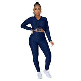 New Plus size 3X 4XL Women jogger suits bigger size tracksuits long sleeve crop top+masks yoga fitness two pieces set fall winter outfits 4433