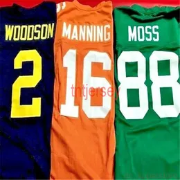 Billiga Custom 1997 Finalister Charles Woodson Peyton Manning Randy Moss Jerseys Stitched Lägg till något namnnummer