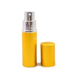 10ML Perfume Bottle Mini Portable Refillable Perfume Aluminum Atomizer Spray Bottle Traveler Empty Bottles For Cosmetics LJJK2508-1