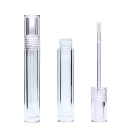 DIY Lip Gloss Tubes Empty 7.8ML Lipgloss Tubes Round Transparent Lip Gloss Tubes With Wand Empty Clear HHC2866