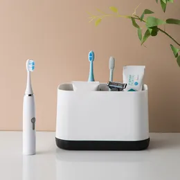 Multi-FuncT Tandborstehållare Badrum Electric Teeth Tandkräm Tillbehör Ställ Makeup Case Rakborste Organiser