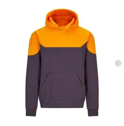 2021 F1 Formula One Özelleştirilmiş Yarış Takımı Sonbahar Kış Kapşonlu Sweater Takım Araç Giysileri Büyük Boy Boyunlu Boş Zaman Araç Standart Artı 258W