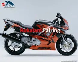 SPORT MOTORBIKE FAIRING KIT FÖR HONDA BOARDWORK PARTS CBR600 F3 CBR 600F3 CBR600F3 97 98 Cowling Orange Black Fairings 1997 1998