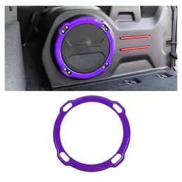 purple ABS Tail Box Horn Bezel Decoration Cover For Jeep Wrangler Rubicon JL JT 2018-2020 Interior Accessories