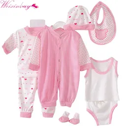 Neonato Abbigliamento Abbigliamento Set Tracksuit Infant Boy Vestiti Bambini Cloth Suit New Born Born Toddler Girl Boy Baby Abbigliamento Set LJ201223