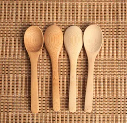 Bamboo Jam Spoon Baby Honey Spoon Coffee Spoon New Exquisite Kitchen Condiment Tool From 500 Can Free Customize Logo 12.8 * 3cm