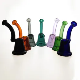 2020 Pyrex Water Pipes Claw Hammer Tobacco Pipe Protable Smoking Glass Bong Pipe Bubbler Glass Hookahs Smoking Accessories 7 Colors