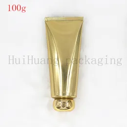 100g Gold screw lid gold Soft Tubes Empty Cosmetic Cream Emulsion Lotion Packaging Containers Shampoo Shower Gel Packing Tube
