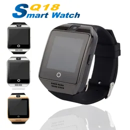 Smart watch with camera Q18 Bluetooth SIM TF physical activity card slot tracker sports for Android