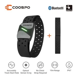 COOSOPO HWO807 HRV Tętna monitor Armband Optical Outdoor Fitness Sensor Bluetooth 4.0 Ant + IP67 Running Rower na wahoo 220208