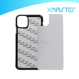 iPhone 13 12 Proは最大11 XSサムスンS21 xmasterのための2D昇華ハードプラスチックDIYデザイナー電話ケースPC昇華ブランク裏表紙