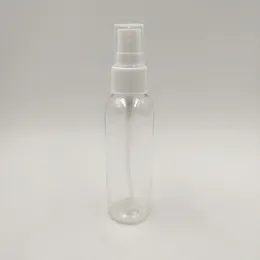 50 zestawów / lot 60ml Plastikowy Pet Pet Transparent Clear Refillable Perfumy Spray Bottle z pompą opryskiwacza 20/410