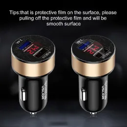 Quick Car Charger For Mobile Phone Universal Dual Usb Adapter For iPhone 11 Pro Max Mini Adapter For Xiaomi Samsung