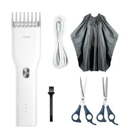 I lager Hot Sale Enchen Boost USB Electric Hair Clipper Suit Two Speed ​​Ceramic Cutter Hair Cutter Suit Gratis Frakt FY8146