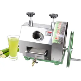 2021 Senaste Hot Salehot Säljer Rostfritt Stål Manuell Sugarcane Juice Machine SugarCane Juicer Cane-Juice Machines Kommersiell Juicing Machi