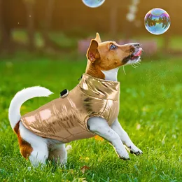 Höst Winter Dog Warm Waistcoat Pet Dog Vests Coats med Leashes Ringar Pet Dog Kläder