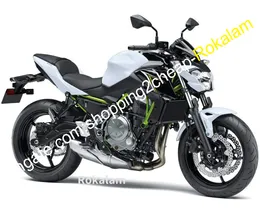 Carene moto per Kawasaki Z650 2017 2018 2019 Z 650 17 18 19 Kit carenatura moto bianco (stampaggio ad iniezione)