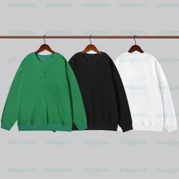 Kvinnor Casual Pullover Hoodies Mens Personlighet Präglad Sweatshirts Man Kvinna Långärmad Grön Vit Svart Fashion Sweater M-2XL