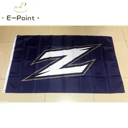 NCAA Akron Akron Zips Flag 3 * 5FT (90 см * 150см) Полиэстер Флаг Баннер Украшения Летающий Главная Сад Флаг Праздничные подарки