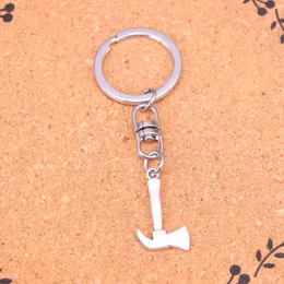 Mode Schlüsselbund 26*15mm feuer axt axt Anhänger DIY Schmuck Auto Schlüssel Kette Ring Halter Souvenir Für Geschenk