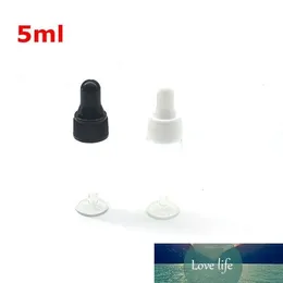300PC CLEAR 5ML Glass Dropperflaska Sample Injektionsflaska för Essential Oil Perfume Tiny Portable Bottle