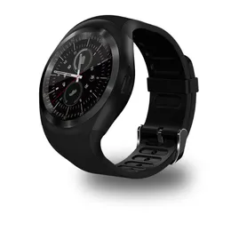 Bluetooth Y1 Smart Watch Reloj Relogio Android Smart Bransoletka Telefon Call Sim TF Camera Synchronizacja Wristwatch do Smart Android Telefon itp