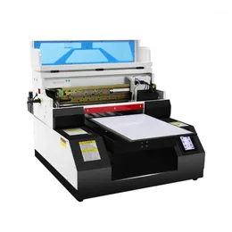 Skrivare högkvalitativ multifunktion UV -skrivare A4 Inkjet Flatbed Printing Machine för L800 PrintThead Phone Case Bottle Glass1