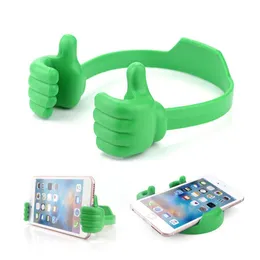 Universal Adjustable Lazy Cell Mobile Grip Mount Stand Tablet Support OK Thumbs Desk Phone Stand Holder Bracket Stent