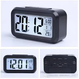 Children go to school version of multi-function smart clock with large screen display smarts photosensitive temperature version luminous alarm clocks