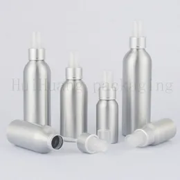 50/100/120 ml Aluminium Spray Flasche Feinen Nebel Pumpe Zerstäuber Leere Metall Maus Parfüm Kosmetische Behälter Verpackung make-up-Tool