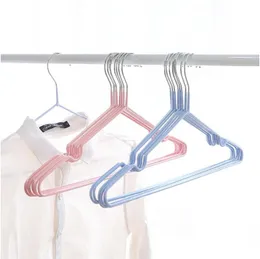 Metal klädhängare Antiskid Vuxen Anti Wear Coat Rack All Seasons Bold Length Home Hanger Högkvalitativ 0 5bx G2