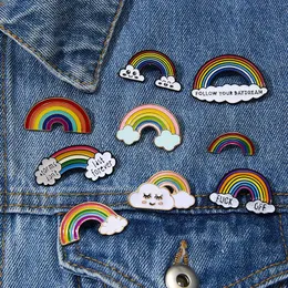 Lot De 5 Broches Pin's Tropiques - Toucan, Ananas, Arc-en-ciel - Alliage Métal 3x2cm - Déco Sacs/Vêtements