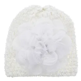 Nyf￶dd tjejfotografering rekvisita barn solid baby hatt barn v￥r h￶sten modis turban sp￤dbarn rekvisita blommor b￥ge beanie blommor cap h jllekf