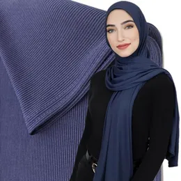100 pezzi che confezionano la maglia a coste di alta qualità di maglia elegante invernali da donna musulmana elastica
