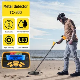 Detectores de metal 2022 Detector subterrâneo TC-500 Pesquisa profissional portátil de ouro profissional de alto desempenho