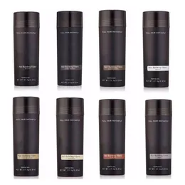 Top pppk Hårfiber Keratin Pulver Spray Förtunning Hår Concealer Håravfall 10 färger