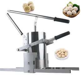 Commercial multifunctional hand pressure beef ball machine stainless steel beef ball vegetable ball forming machine mold tool