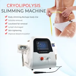 Portable 4 handpieces cryo fat freezing slimming machine cool therapy cryotherapy cryolipolysis equipment for weight loss
