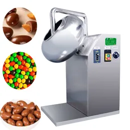2021 fábrica direta salessugar revestimento de revestimento / máquina de revestimento de chocolate / caramelizadas máquina de revestimento de açúcar máquina de açúcar