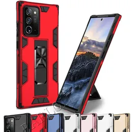 New Magnetic Invisible Kickstand Design Phone Case For Samsung Galaxy Note 20 Ultra S20 S10 A51 A71 5G A21S Moto G Stylus G8 Power G9