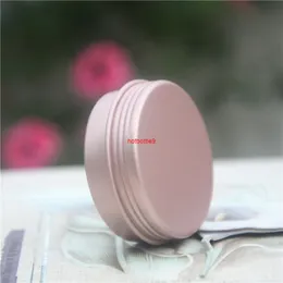 Makeup Tools 20g 25g Pink Gold Aluminium Jar DIY Essential Empty Cosmetic Containers Oil Cream Storage Box 50pcs/lotpls order