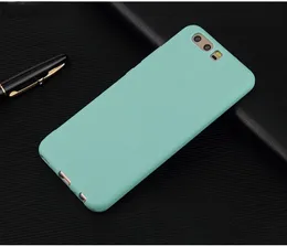 Fundas Cases For Huawei Enjoy 7 Plus Matte Frosted Silicon Soft Back Cover for Huawei Honor Y7 Prime 2017 Ultra thin cover