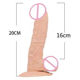 NXY-Dildos, Analspielzeug, 20 cm langer Saugnapf, künstlicher Penis, Durchmesser 3–8 cm, Dildo, Masturbation, Massage, erwachsene Sexprodukte, 0225