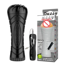 7 Speed Male Masturbators Masturbation Cup With Remote Controller Realistic Artificial Women Vaginal Sex Toys Penis Exerciser