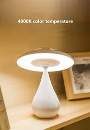 Creative Mushroom Touch LED Bordslampa Luftrening Modern Läslampa 48 LED-skivor Desk Lamp Inomhusbelysning för vardagsrum