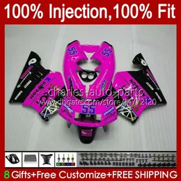 Injection For HONDA NSR 250 250R MC28 94 95 96 97 98 99 102HC.162 rose black NSR250R NSR250 R PGM4 1994 1995 1996 1997 1998 1999 Fairings