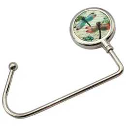 Hooks Rails Hanger Purse Hook Accessories Zink Eloy Table Mini Round Hand Bag Holder Non Slip Portable Bekväm rak gåva1